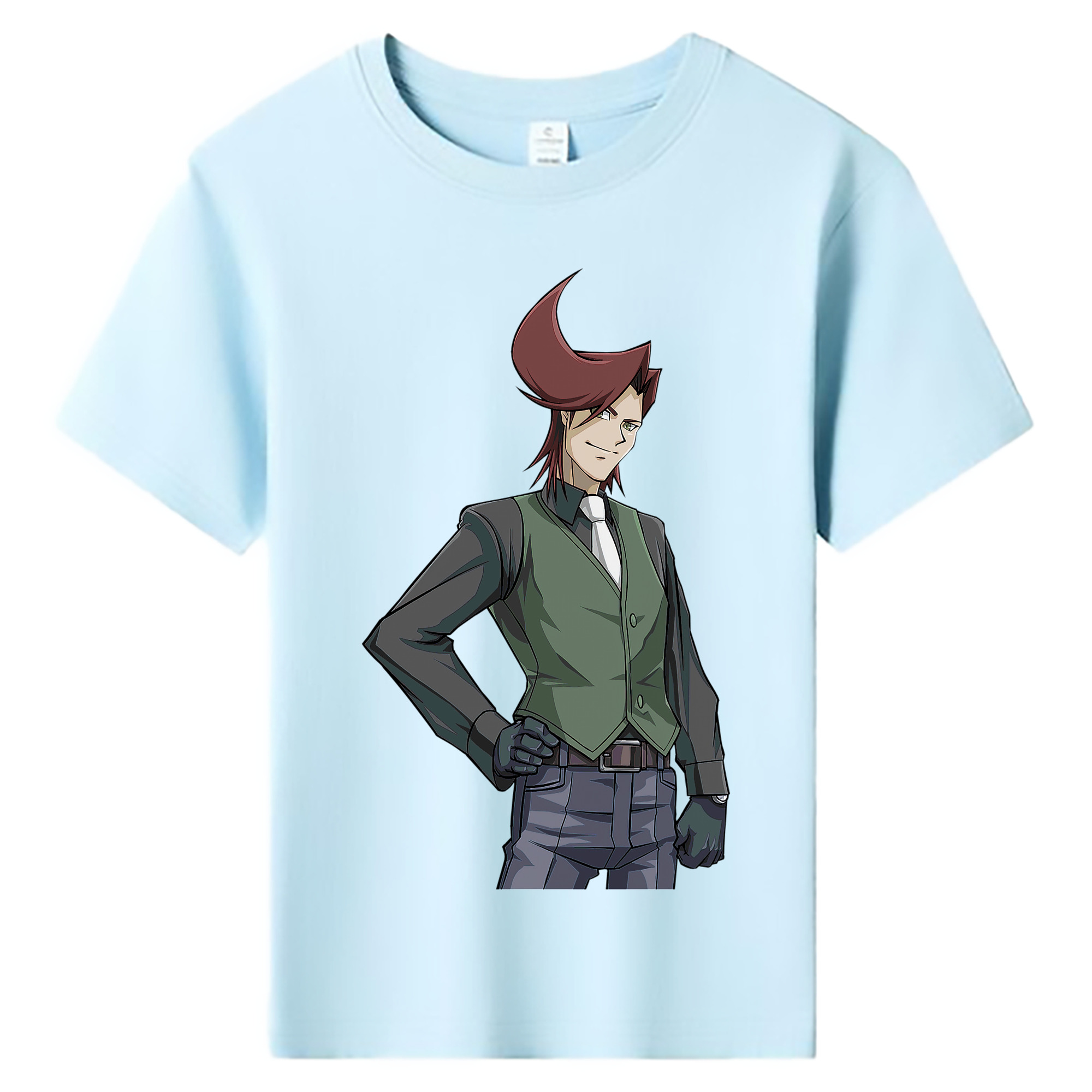 （画像用） 遊☆戯☆王 Yu-Gi-Oh! 綿100％キッズTシャツ（フロントプリント）
